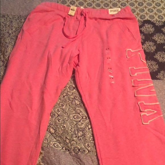 PINK Victoria's Secret Pants - Victoria’s Secret pink Large boyfriend fit sweats